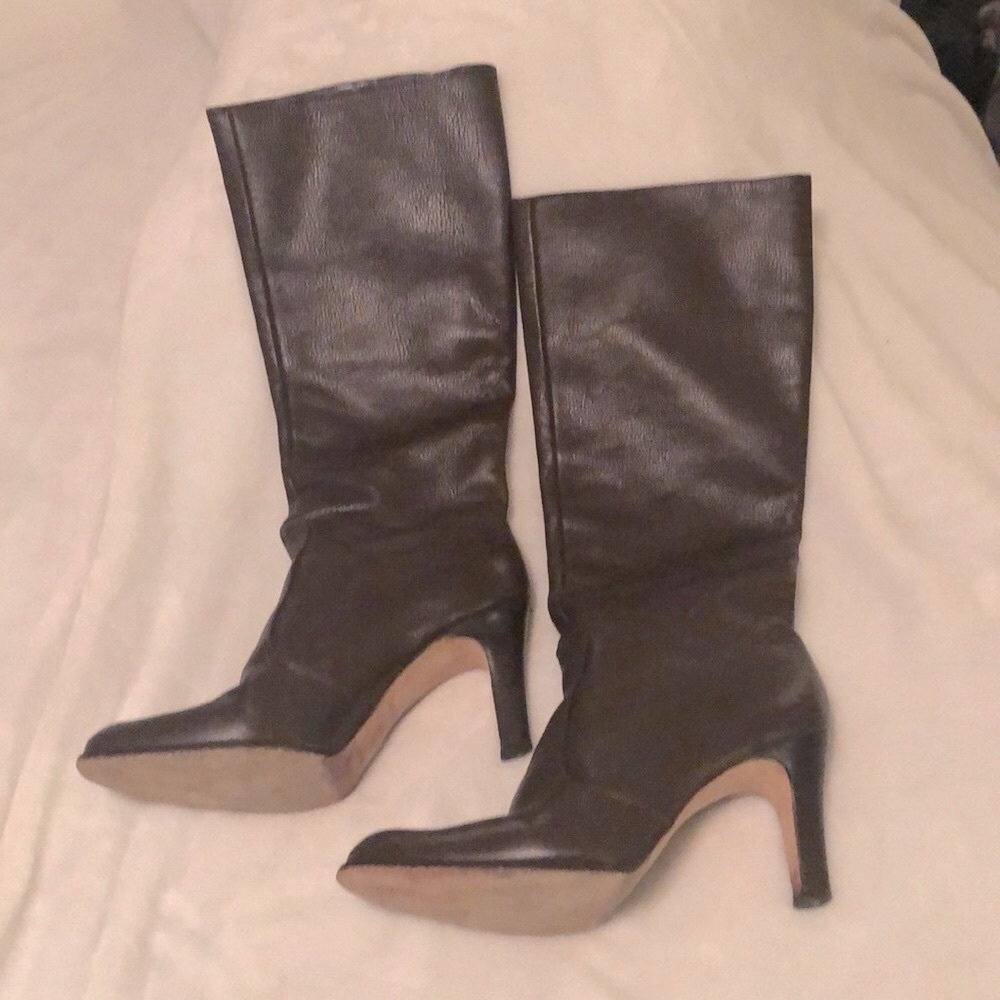 Antonio Melanie high brown boots